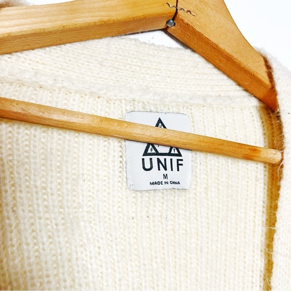 UNIF | Wool Open Front Cardigan - Picture 4 of 6